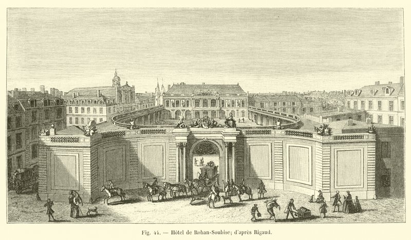 Hotel de Rohan-Soubise; Rigaud
