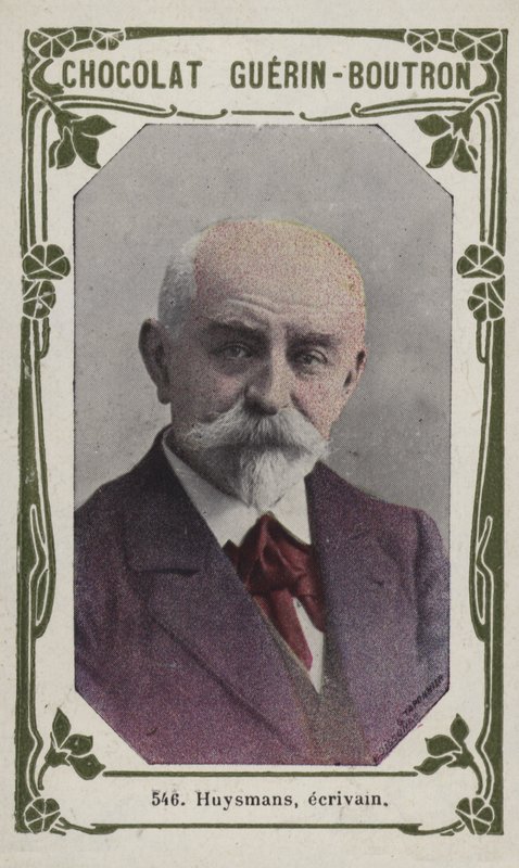 Huysmans, ecrivain (renkli fotoğraf) by French School
