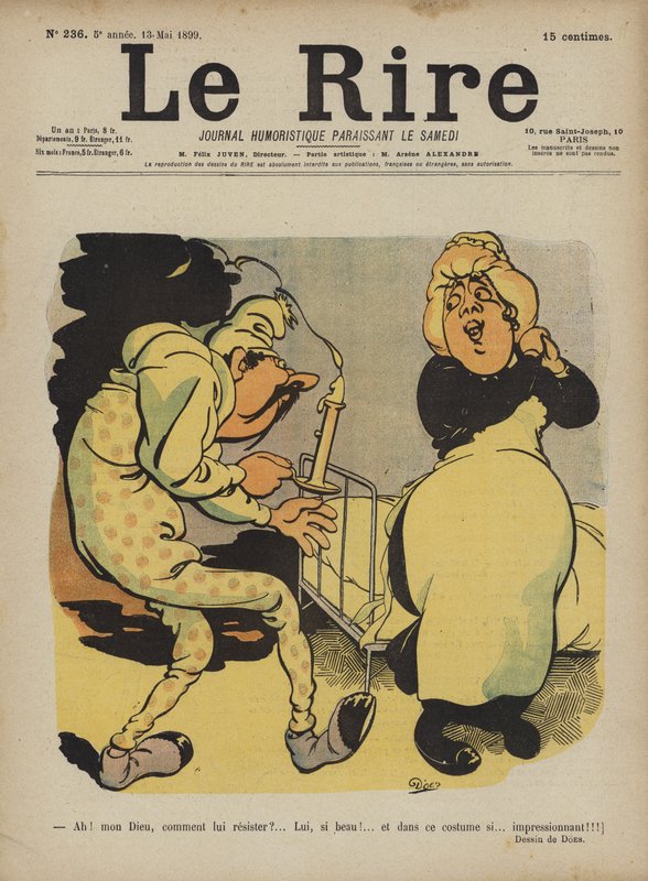 Le Rire için İllüstrasyon by French School