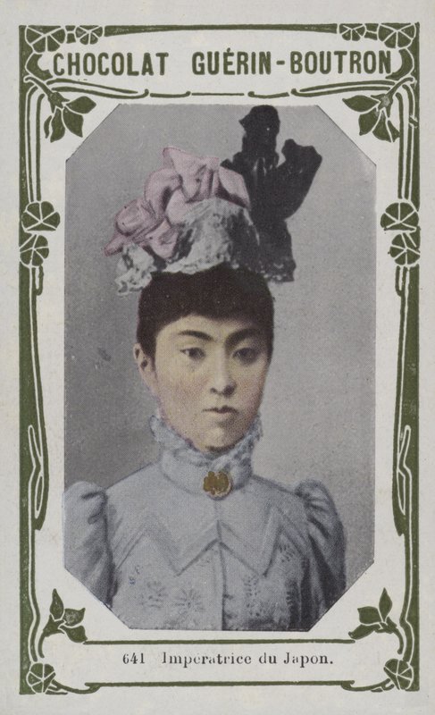 Japonya İmparatoriçesi (renkli fotoğraf) by French School