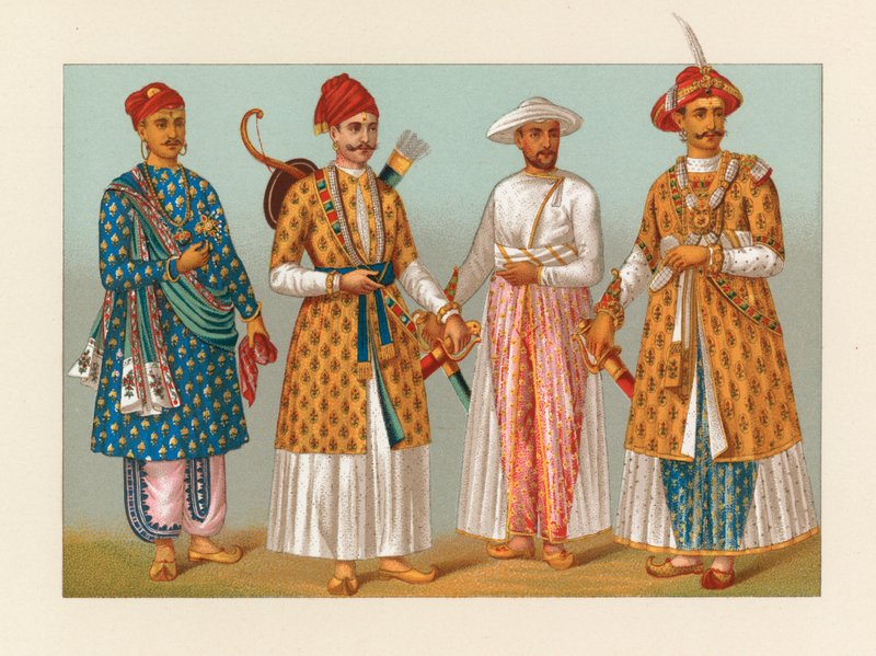 Hindistan Kostüm by French School