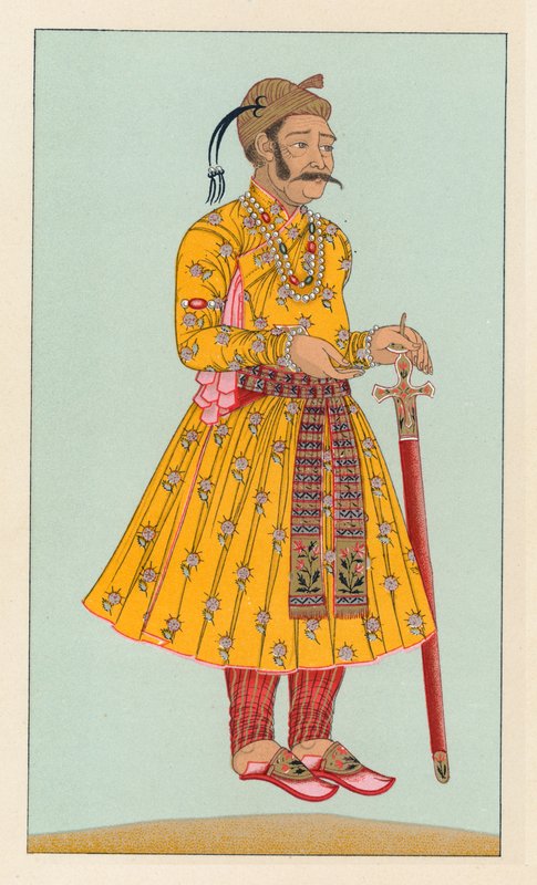 Hindistan Kostüm by French School