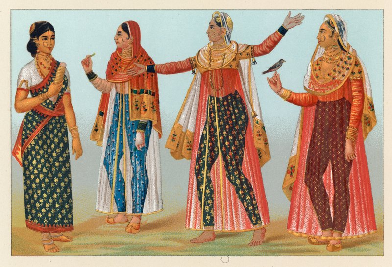 Hindistan Kostüm by French School