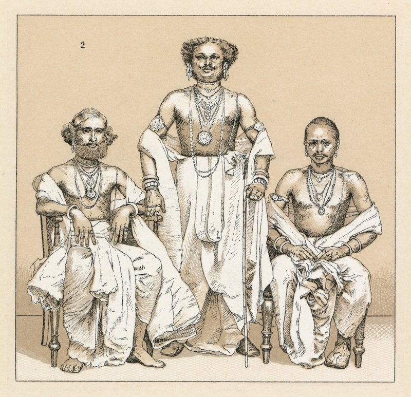 Hindistan Kostüm by French School