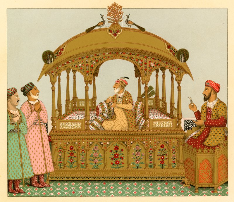 Hindistan kostümü by French School