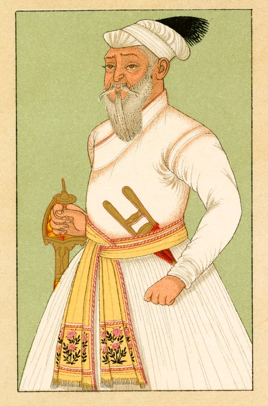 Hindistan kostümü by French School