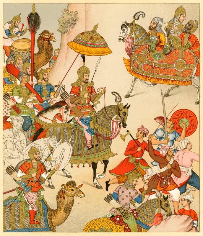 Hindistan kostümü by French School