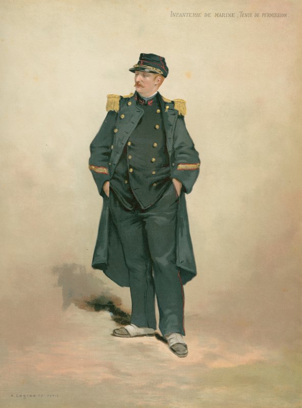 Deniz Piyade, İzin Kıyafetleri by French School