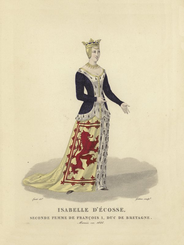 İskoçyalı Isabella, Brittany Dükü I. Francis