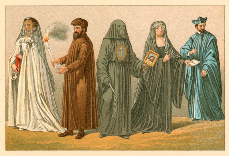 İtalya kostümü by French School