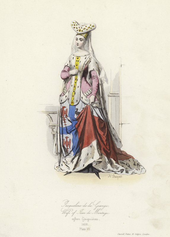 Jacqueline de la Grange, Fransa