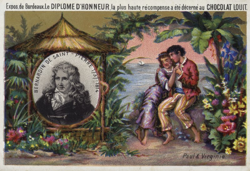 Jacques Henri Bernardin de Saint Pierre, Fransız yazar ve botanikçi by French School