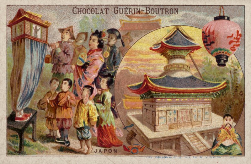 Japonya (kromolito) by French School