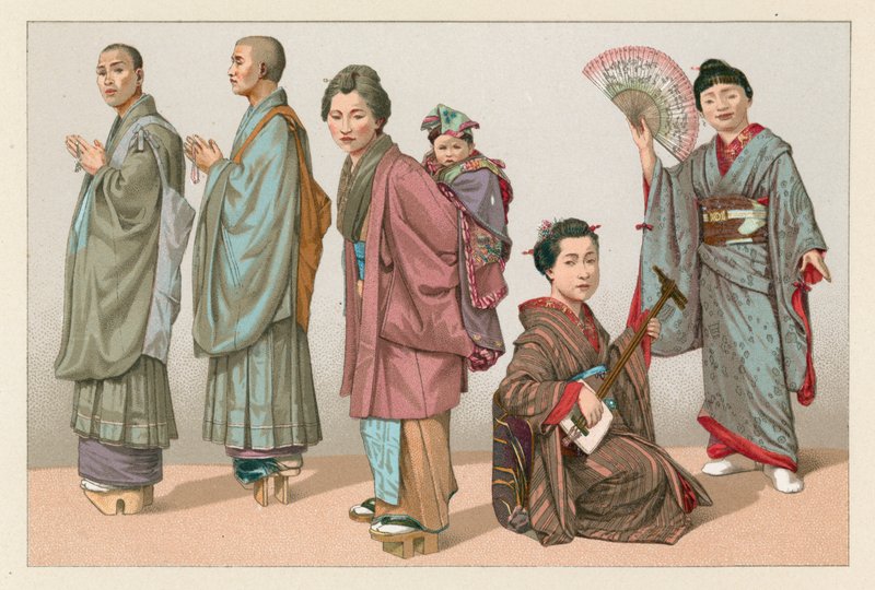 Japonya Kostüm by French School