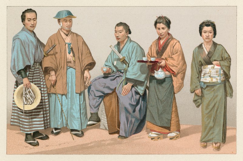 Japonya Kostüm by French School