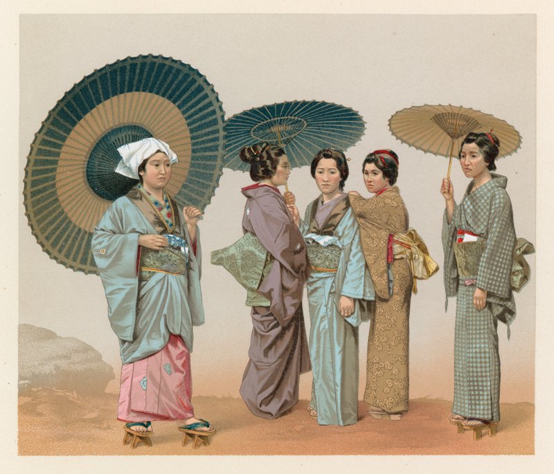 Japonya Kostüm by French School