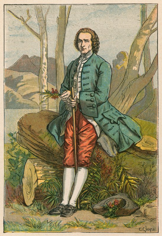 Jean Jacques Rousseau by French School