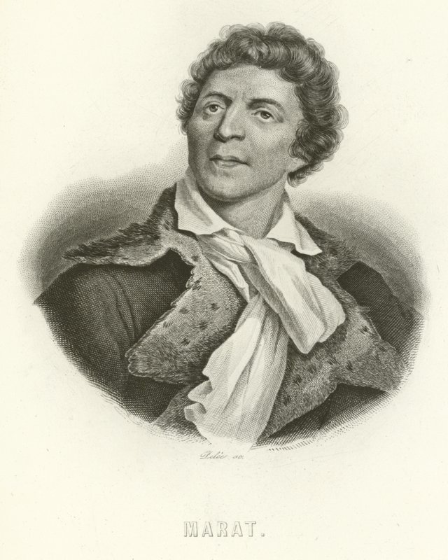 Jean Paul Marat by French School