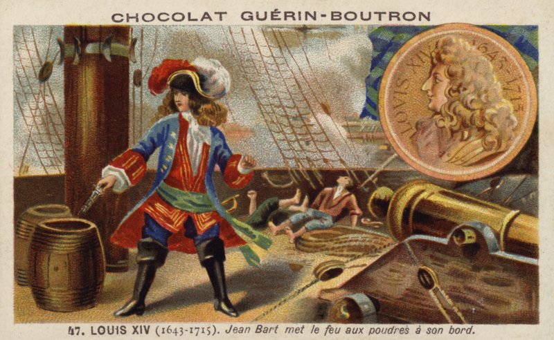 Jean Bart gemisinde barutu ateşe verdi by French School