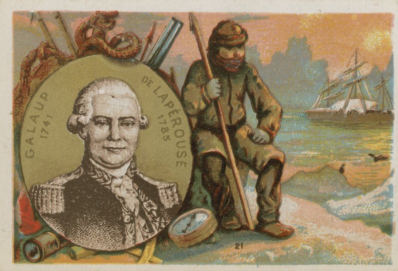 Jean Francois de Galaup, Laperouse kontu by French School