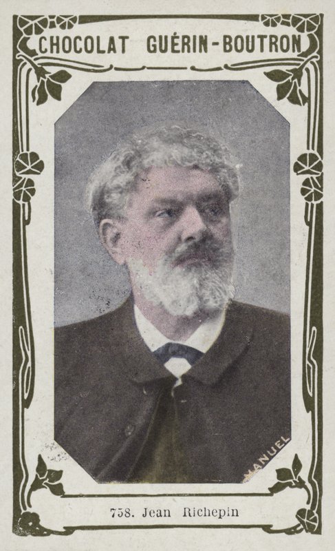 Jean Richepin (renkli fotoğraf) by French School
