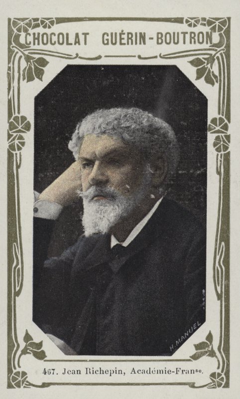 Jean Richepin, Academie-Francaise (renkli fotoğraf) by French School