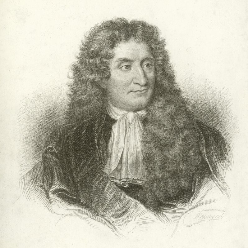 Jean de la Fontaine (gravür) by French School