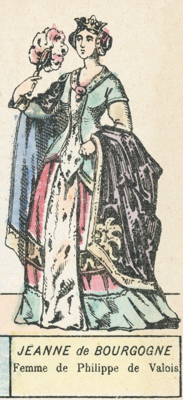 Joan of Burgundy, Philippe de Valois