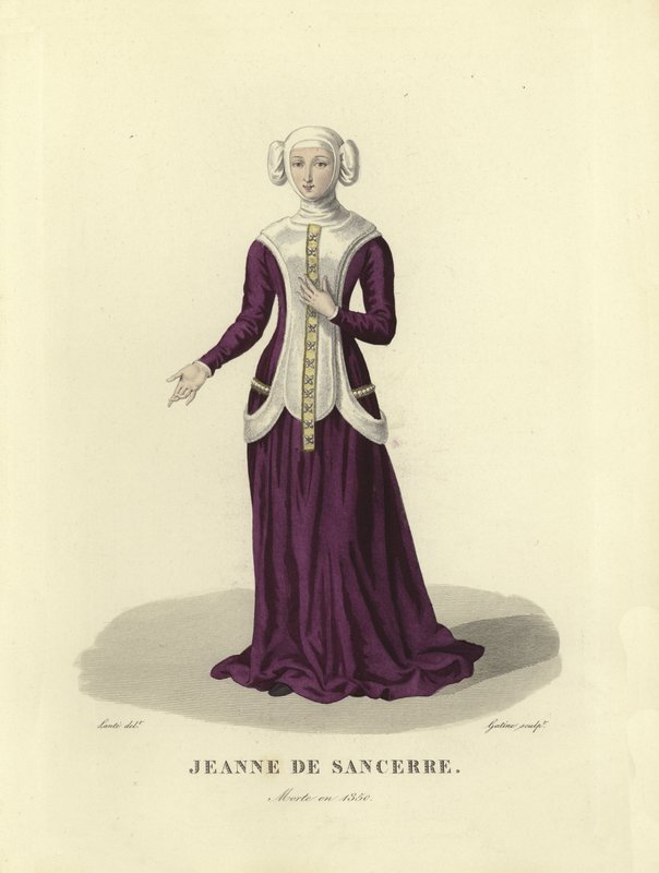 Joan of Sancerre by French School