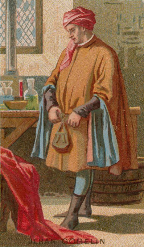 Jehan Gobelin, 15. Yüzyıl Fransız boyacısı by French School