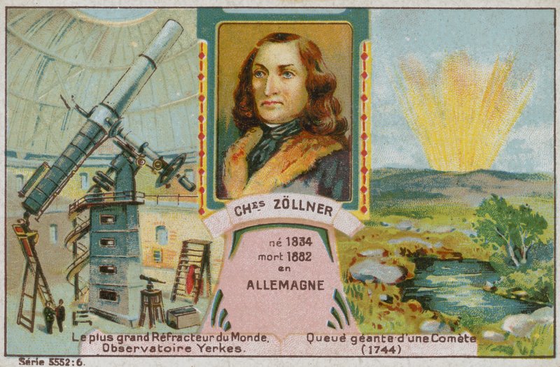 Johann Karl Friedrich Zoellner, Alman astronom by French School