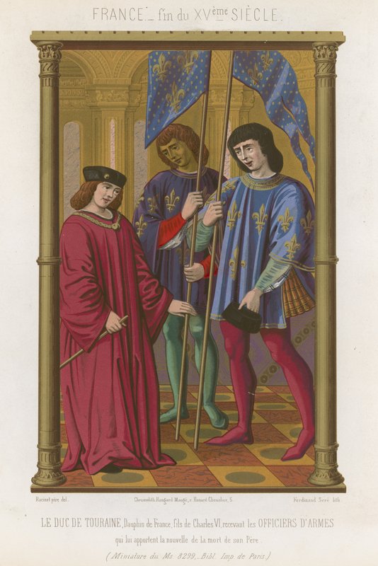 John, Fransa Dauphin ve Touraine Dükü by French School