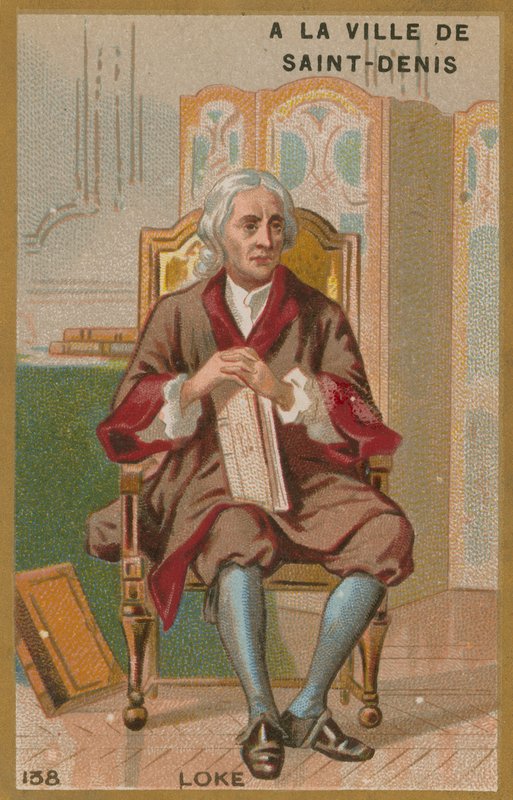 John Locke, İngiliz Aydınlanma filozofu by French School