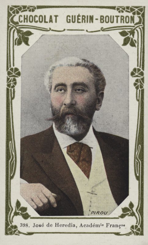 Jose de Heredia, Academie Francaise (renkli fotoğraf) by French School
