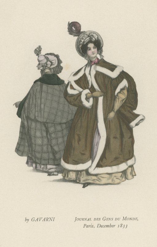 Journal des Gens du Monde, Paris, Aralık 1833 by French School