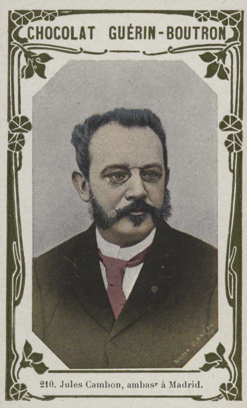 Jules Cambon, Madrid Büyükelçisi (renkli fotoğraf) by French School