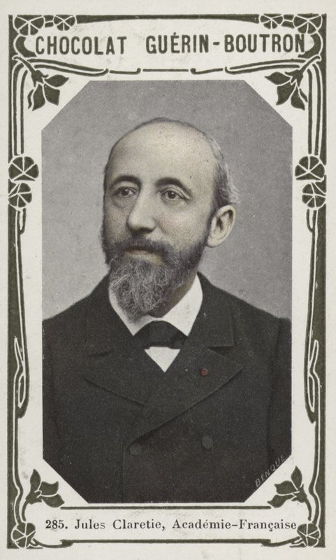 Jules Claretie, Academie-Francaise (renkli fotoğraf) by French School