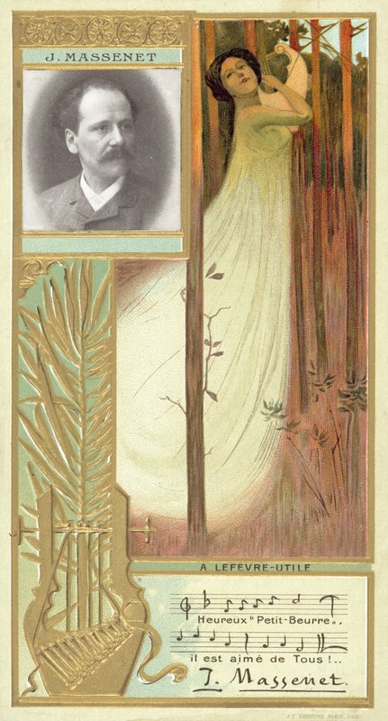 Jules Massenet, Lefevre-Utile (renkli taş) by French School