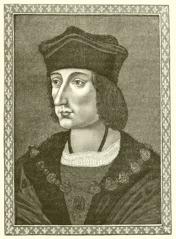 Kral Charles VIII by French School