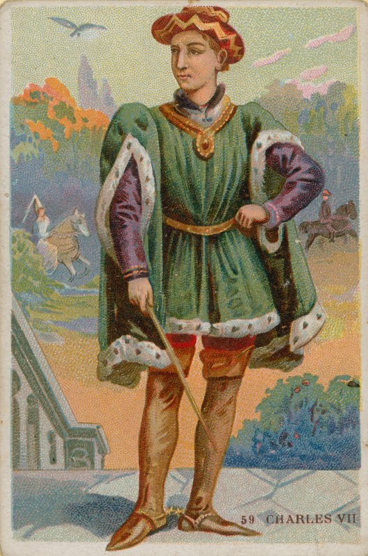 Kral Charles VII by French School