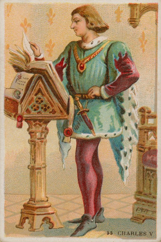 Kral Charles V by French School