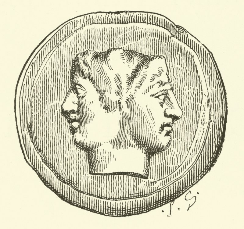 Kral Janus (gravür) by French School