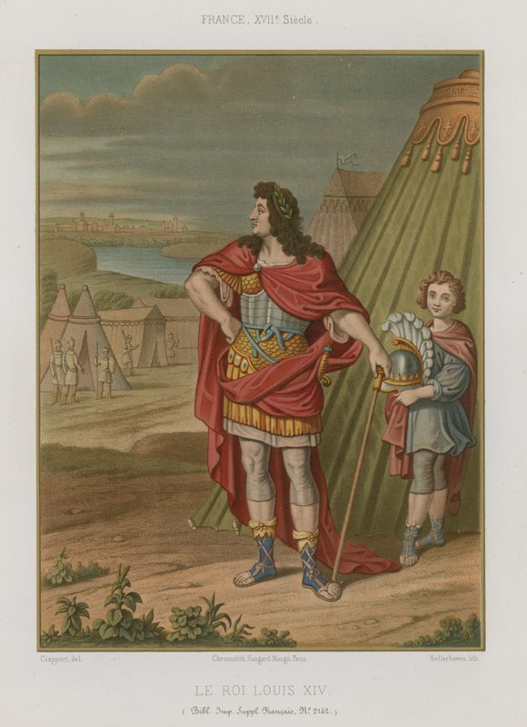 Fransa Kralı XIV.Louis by French School