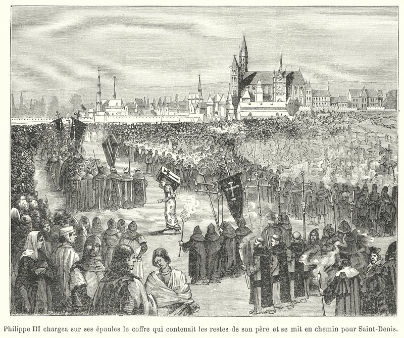 Fransa Kralı III. Philip, babası Louis IX