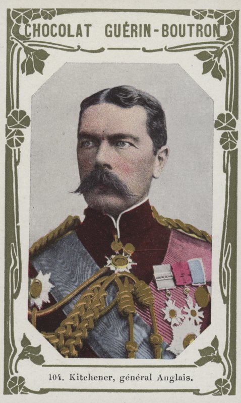 Kitchener, general Anglais (renkli fotoğraf) by French School