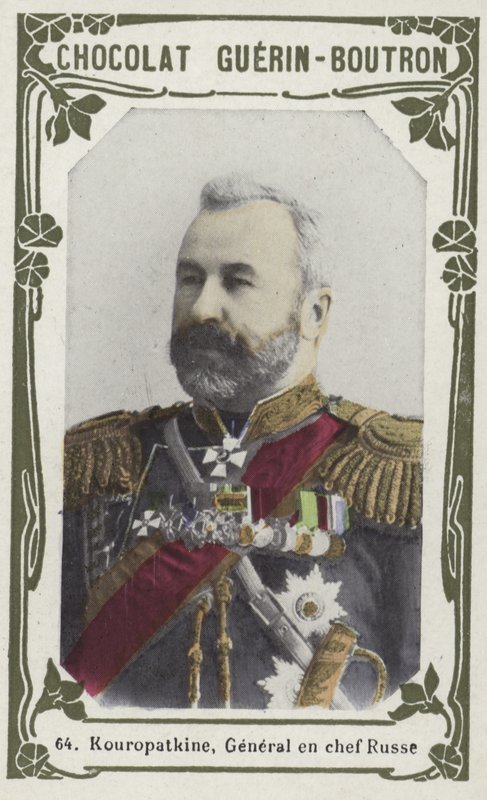 Kouropatkine, Rusya Genelkurmay Başkanı (renkli fotoğraf) by French School