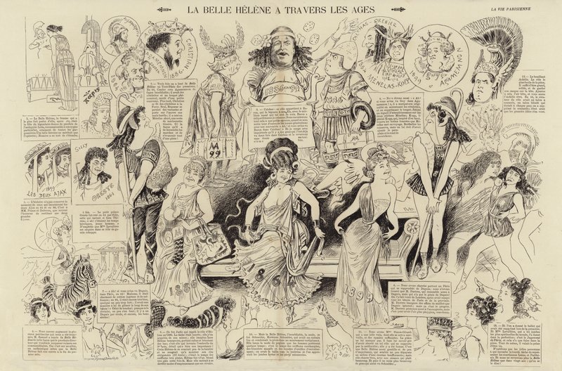 Çağlar boyunca La Belle Helene by French School