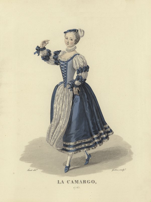 La Camargo, 1760 by French School