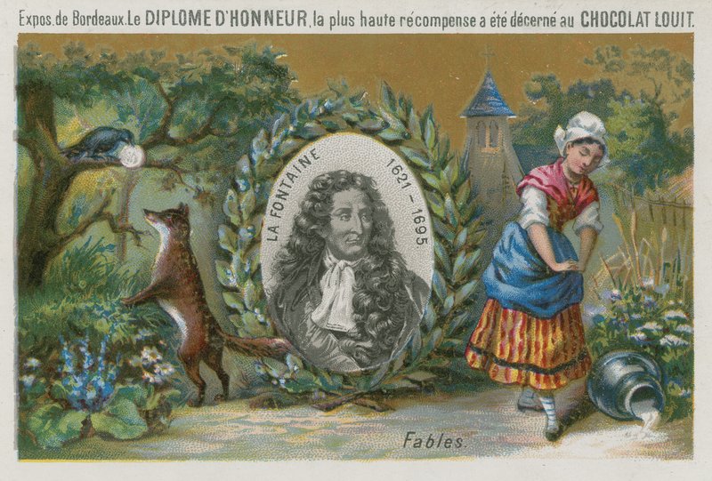 La Fontaine (1621-1695) by French School