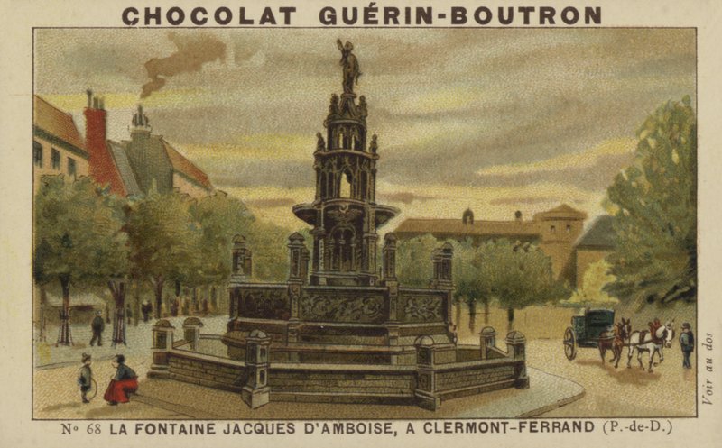 La Fontaine Jacques dAmboise, Clermont-Ferrand, Puy-de-Dome